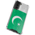 Pakistan Flag Distressed Galaxy S22 Clear Case
